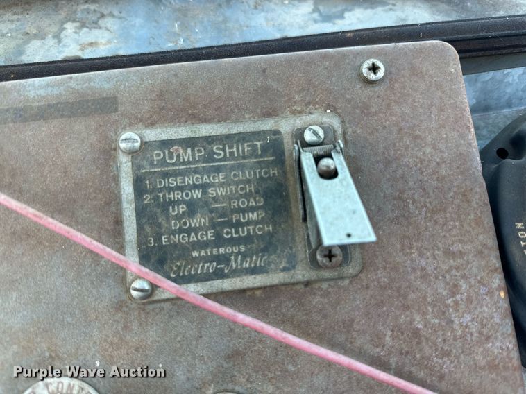 image for item DQ1505 1964 International 190  fire truck