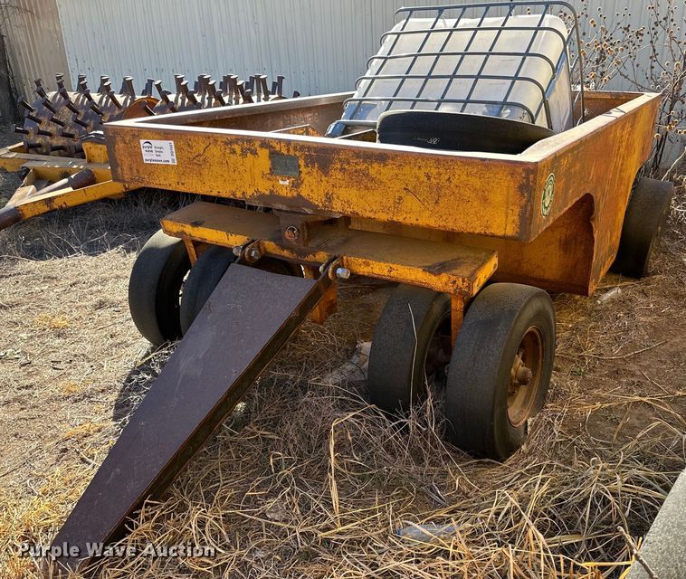 image for item DQ1531 W.E. Grace   pull type pneumatic roller