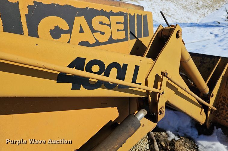 image for item DR5910 1981 Case 480D  landscape tractor