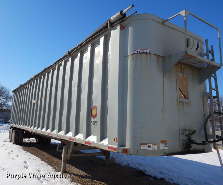 image for item DR5936 2012 Steco SW045100  walking floor trailer