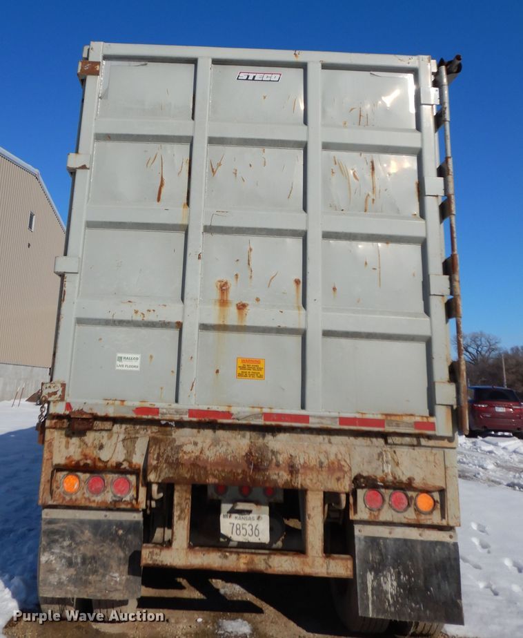 image for item DR5936 2012 Steco SW045100  walking floor trailer