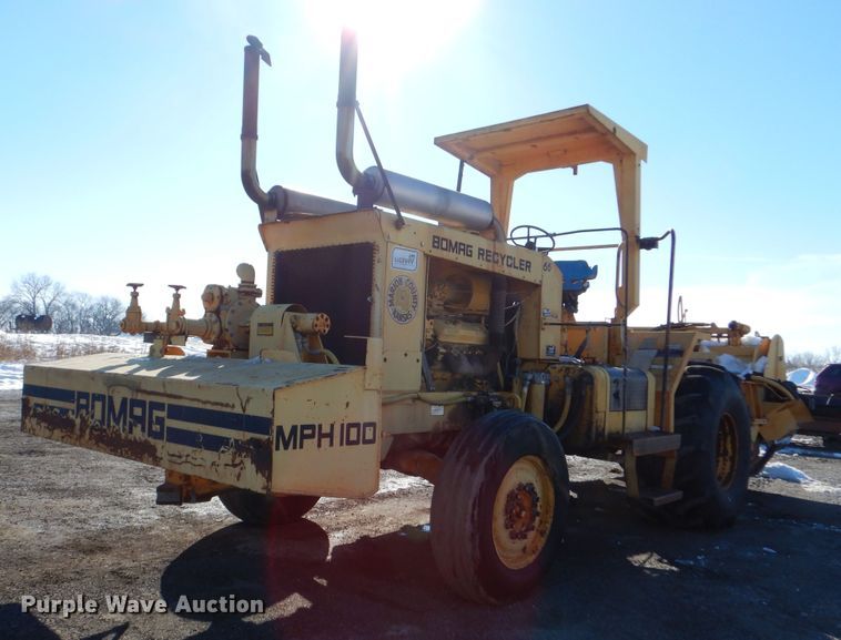 image for item DR5938 1984 Bomag MPH100  reclaimer