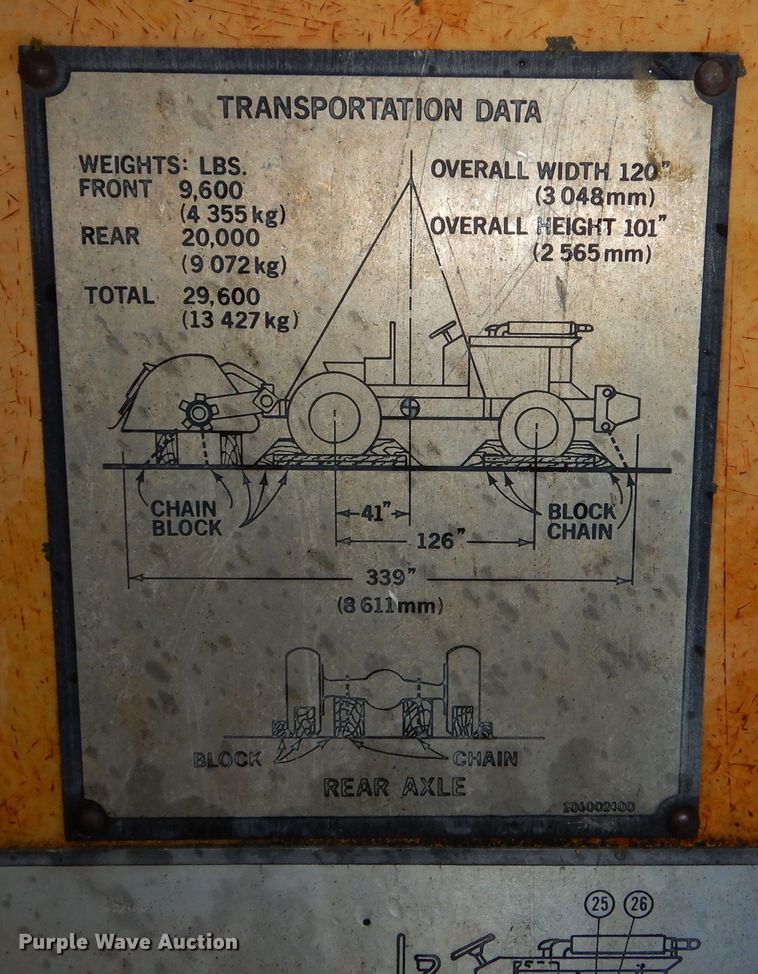 image for item DR5938 1984 Bomag MPH100  reclaimer