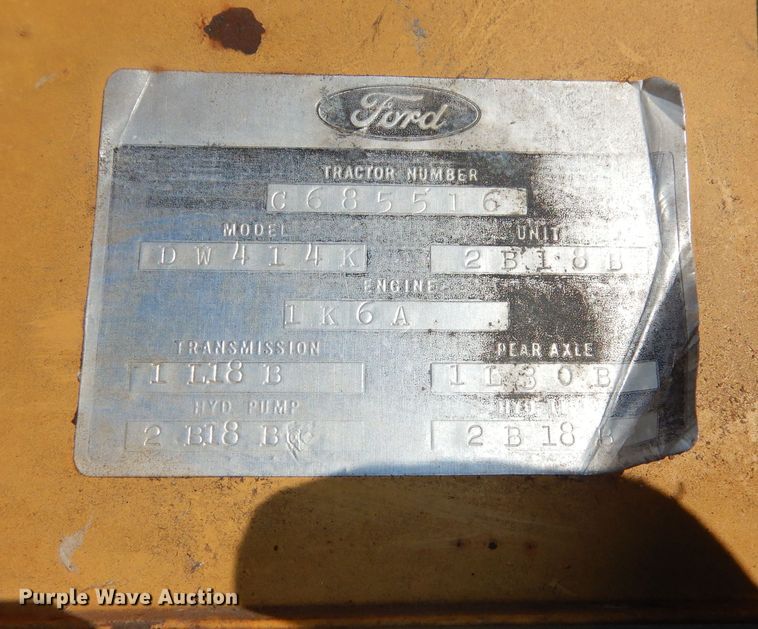 image for item DR5939 1982 Ford 540A  tractor