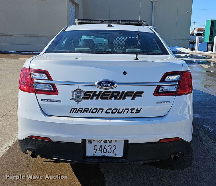 image for item DR5940 2016 Ford Taurus Police Interceptor