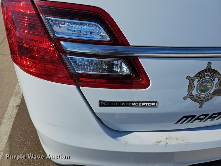 image for item DR5940 2016 Ford Taurus Police Interceptor