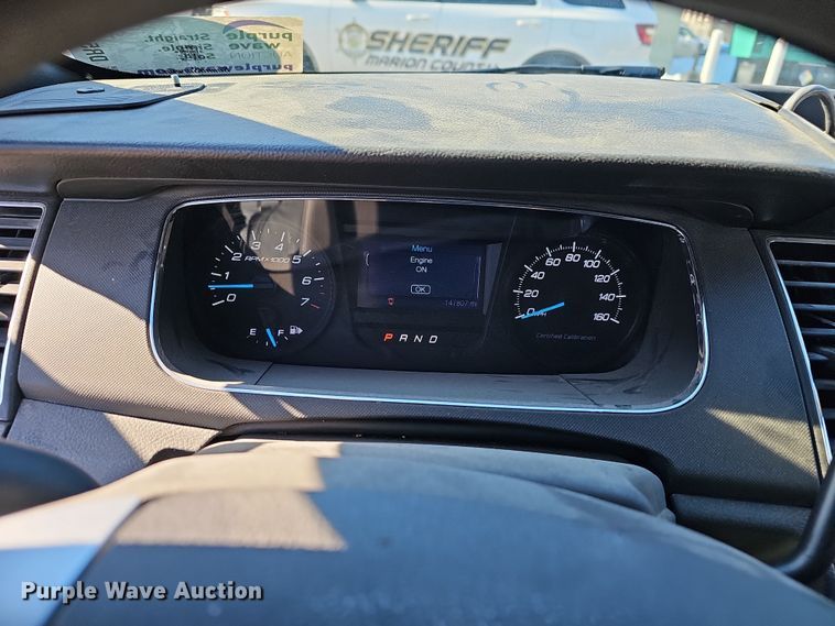 image for item DR5940 2016 Ford Taurus Police Interceptor