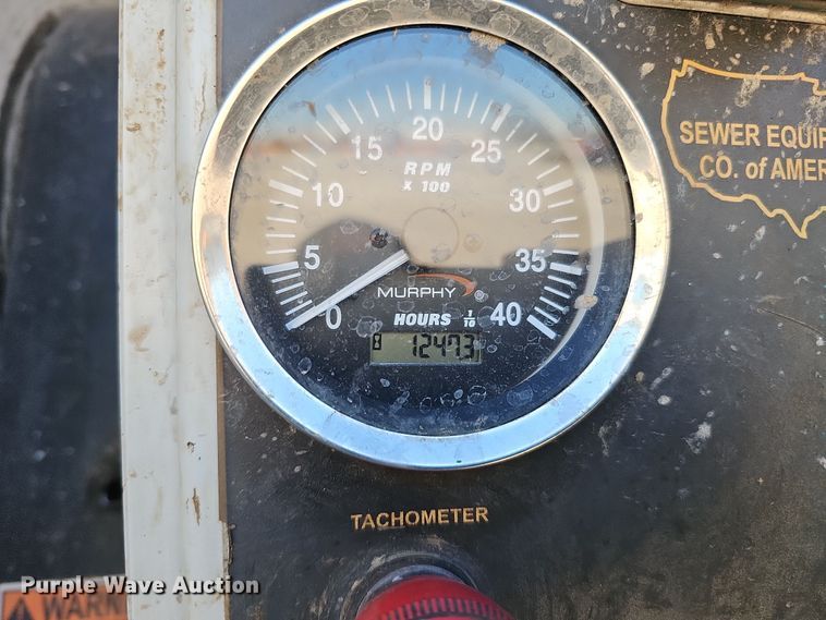 image for item DS5706 2009 Sterling Acterra  sewer jetter truck