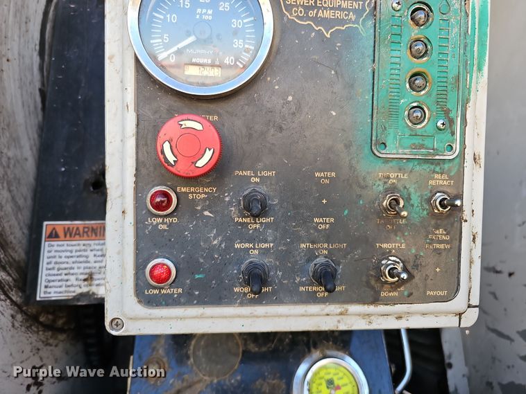 image for item DS5706 2009 Sterling Acterra  sewer jetter truck