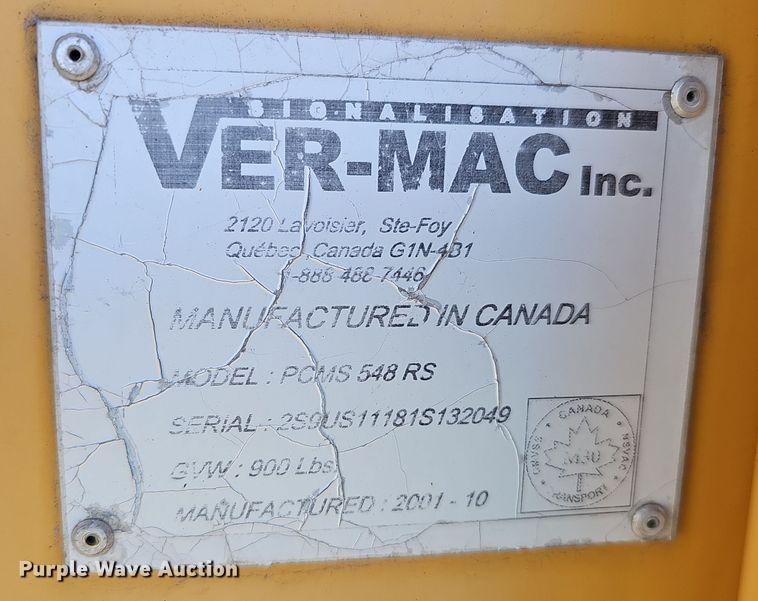 image for item DS5707 (3) arrow board trailers