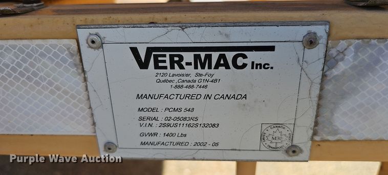 image for item DS5709 (2) arrow board trailers