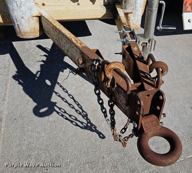 image for item DS5710 1983 Ingersoll Rand P160WJD  towable air compressor