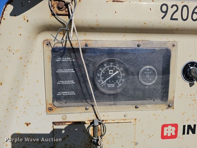 image for item DS5710 1983 Ingersoll Rand P160WJD  towable air compressor