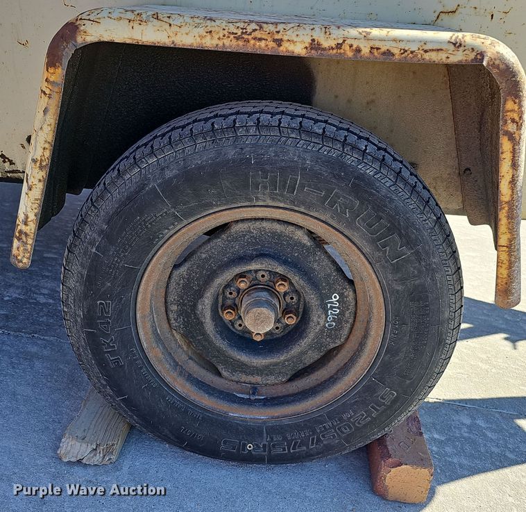 image for item DS5710 1983 Ingersoll Rand P160WJD  towable air compressor