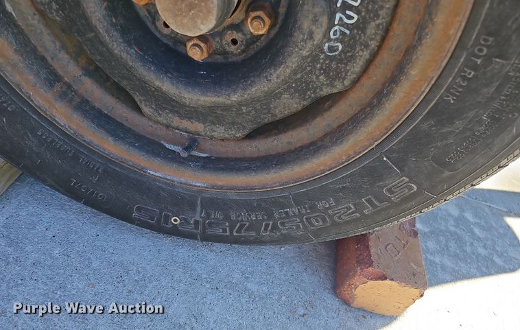 image for item DS5710 1983 Ingersoll Rand P160WJD  towable air compressor