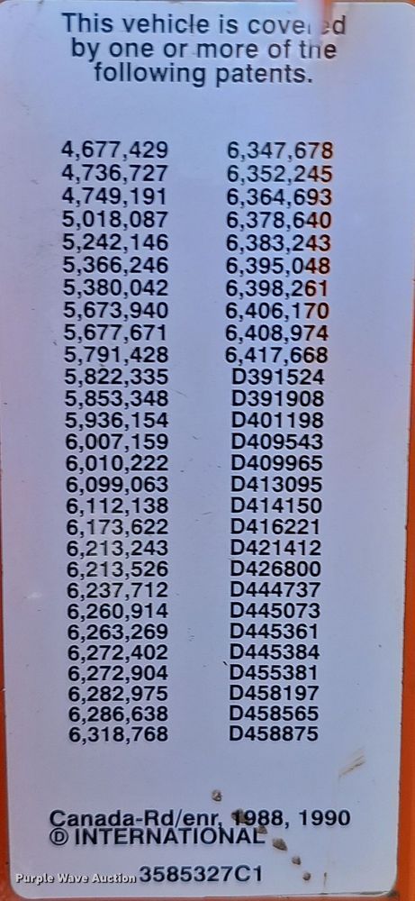 image for item DS5711 2007 International 7400  dump truck