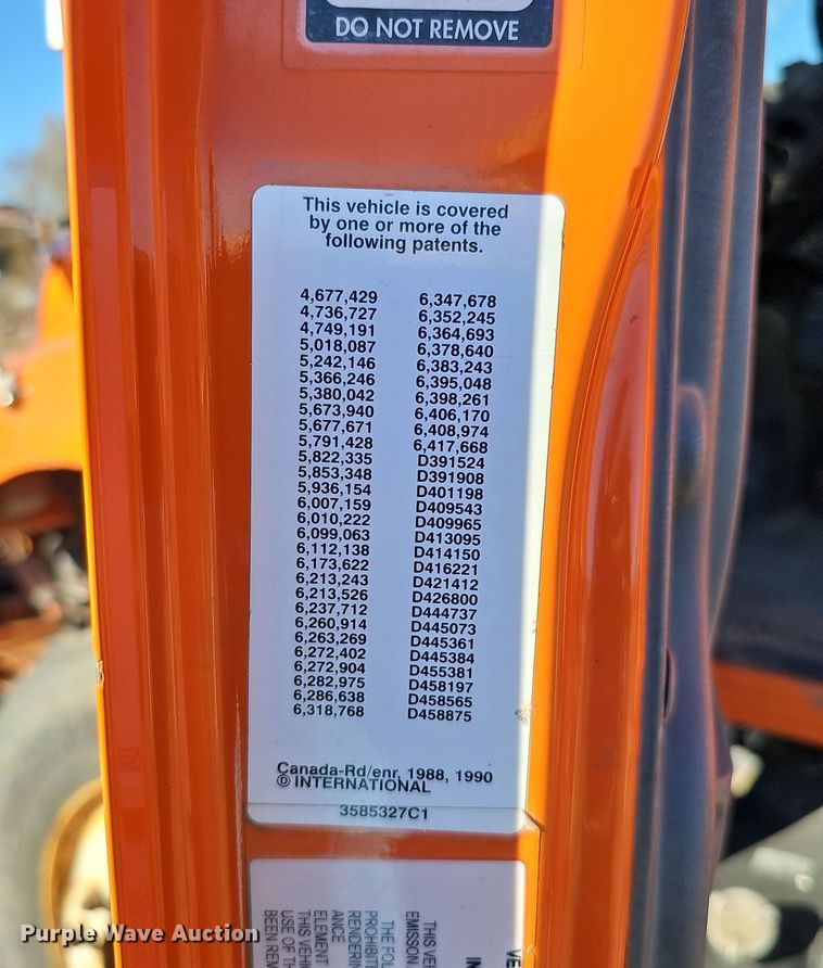 image for item DS5715 2007 International 7400  dump truck