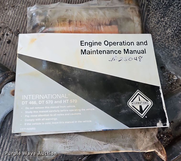 image for item DS5716 2007 International 7400  dump truck