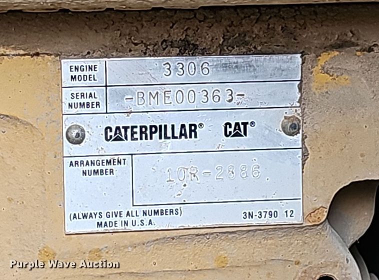 image for item DS5725 1994 Caterpillar VHP 140G  motor grader