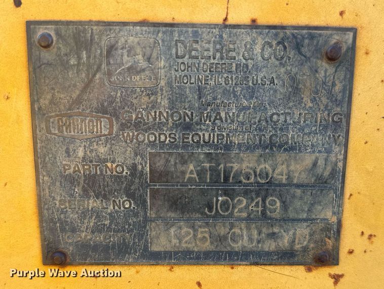 image for item GG9850 1985 John Deere 310SE  backhoe