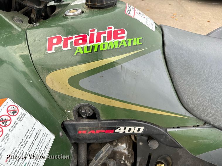 image for item GG9894 1998 Kawasaki Prairie  400  ATV