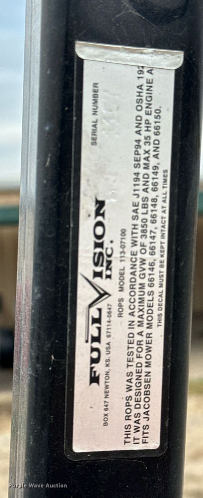 image for item GG9898 Jacobsen LF-1880  reel mower