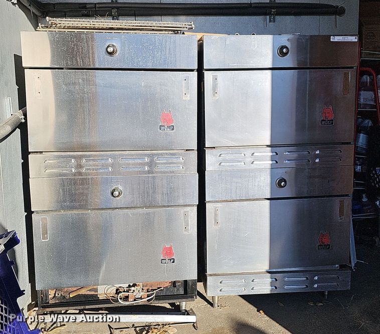 image for item IO9773 (2) Wolf double stack ovens