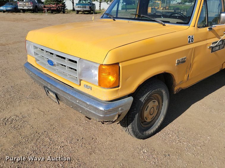 image for item JG9794 1991 Ford F150  pickup truck