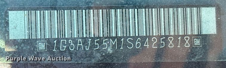 image for item KT9114 1995 Oldsmobile Cutlass