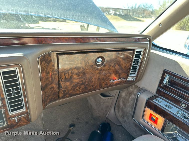 image for item KT9126 1991 Cadillac Brougham