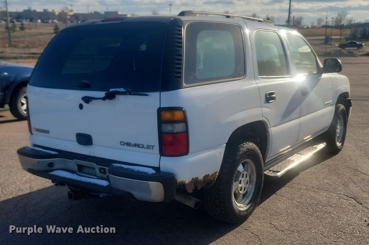 image for item KU9060 2003 Chevrolet Tahoe  SUV