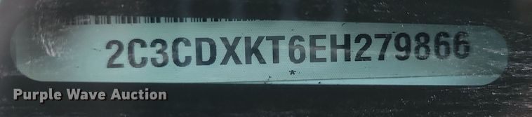 image for item KU9062 2014 Dodge  Charger Police