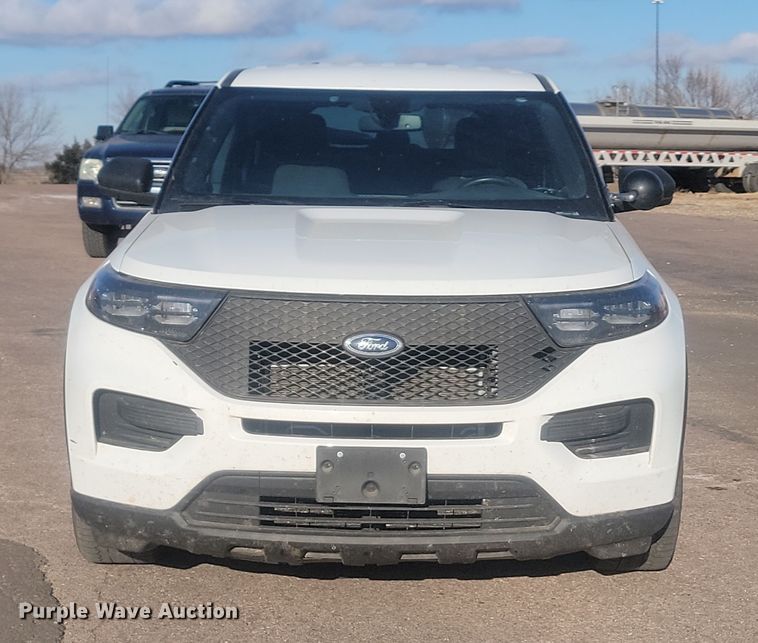 image for item KU9063 2020 Ford Explorer Police Interceptor  SUV