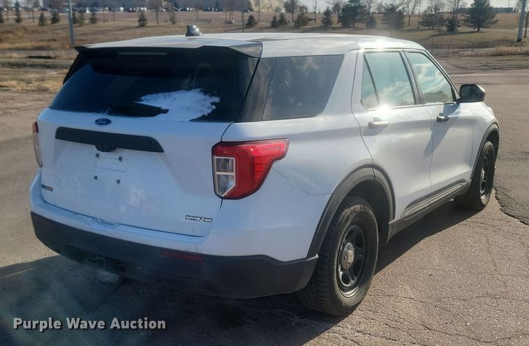 image for item KU9063 2020 Ford Explorer Police Interceptor  SUV