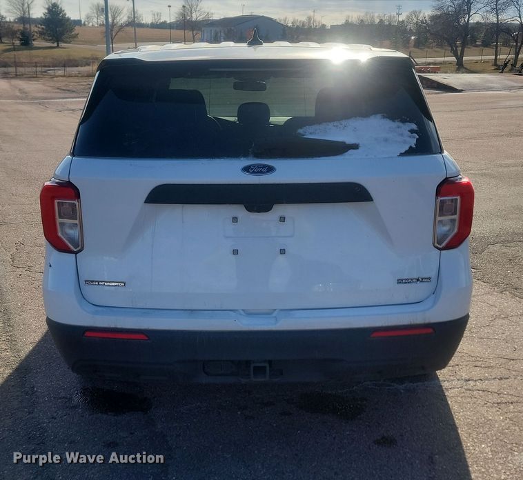 image for item KU9063 2020 Ford Explorer Police Interceptor  SUV