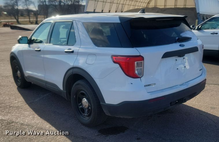 image for item KU9063 2020 Ford Explorer Police Interceptor  SUV