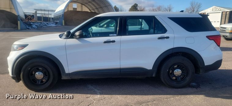 image for item KU9063 2020 Ford Explorer Police Interceptor  SUV