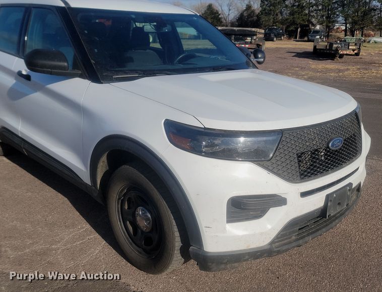 image for item KU9063 2020 Ford Explorer Police Interceptor  SUV