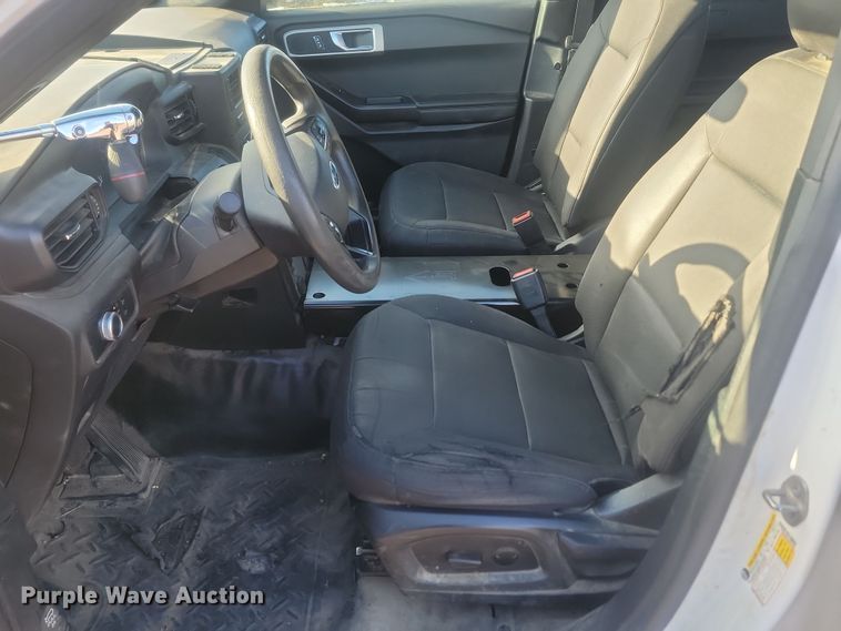 image for item KU9063 2020 Ford Explorer Police Interceptor  SUV