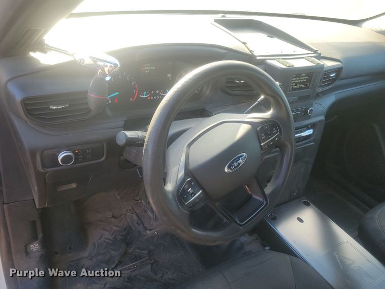image for item KU9063 2020 Ford Explorer Police Interceptor  SUV