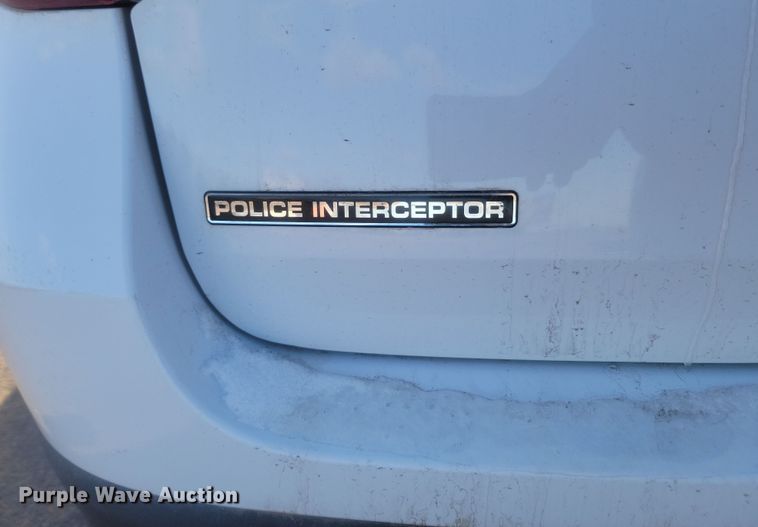 image for item KU9063 2020 Ford Explorer Police Interceptor  SUV
