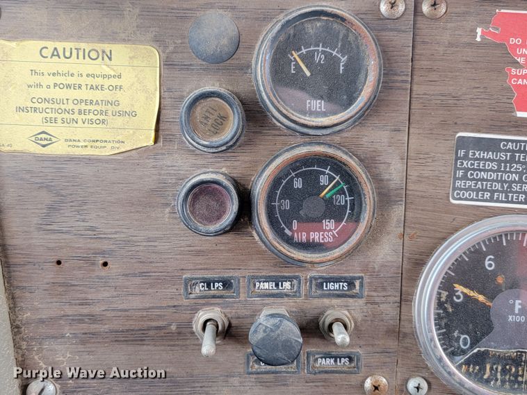 image for item KU9102 1978 Mack RD686S  dump truck