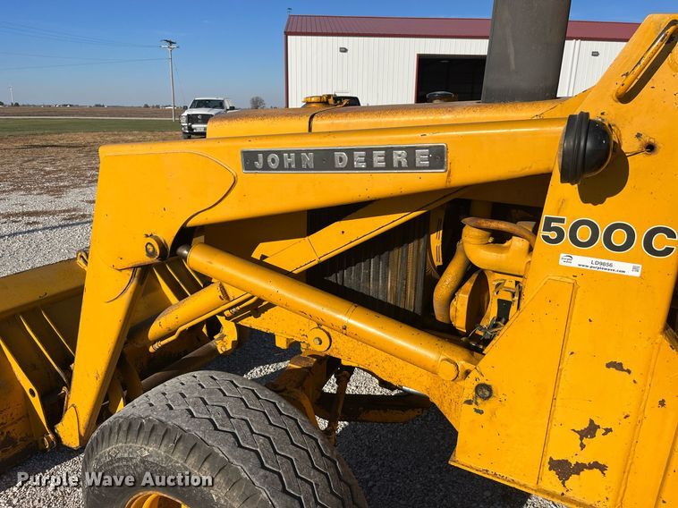 image for item LD9856 John Deere 500C  backhoe