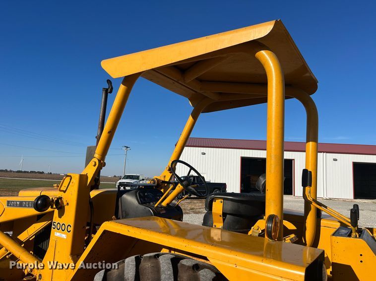 image for item LD9856 John Deere 500C  backhoe