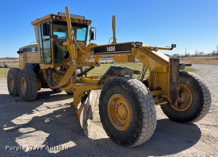 image for item LD9859 2007 Caterpillar 140H motor grader