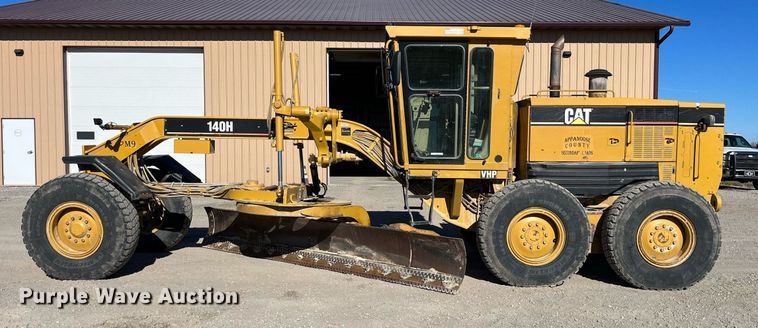 image for item LD9859 2007 Caterpillar 140H motor grader