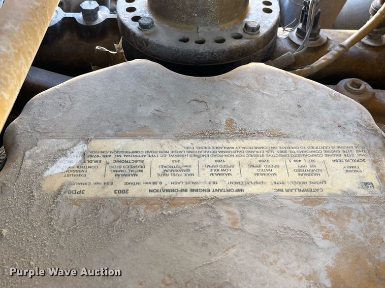 image for item LD9859 2007 Caterpillar 140H motor grader