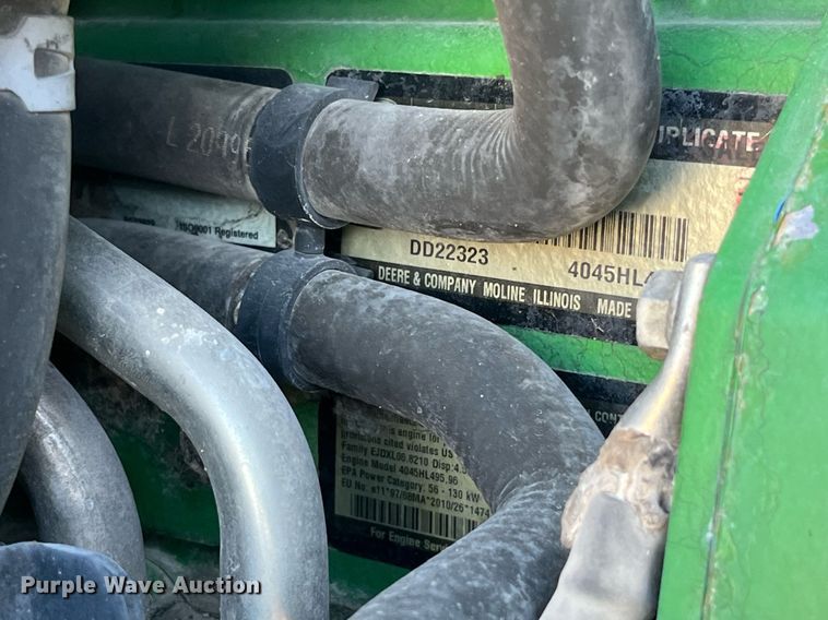 image for item LD9883 2015 John Deere 6125M  MFWD tractor