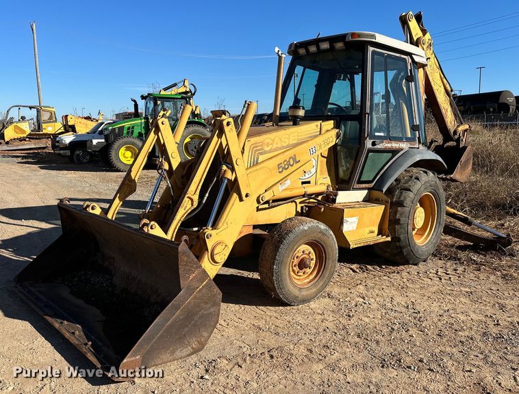image for item LK9600 1997 Case 580L  backhoe