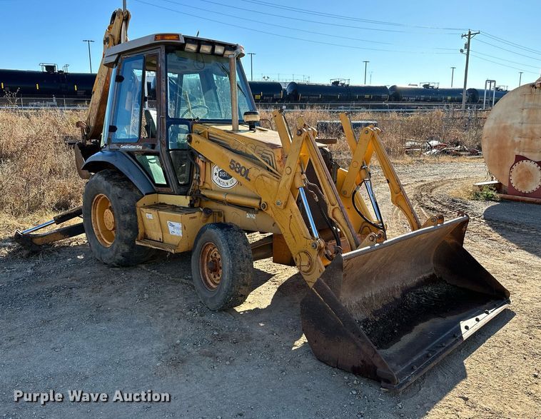 image for item LK9600 1997 Case 580L  backhoe